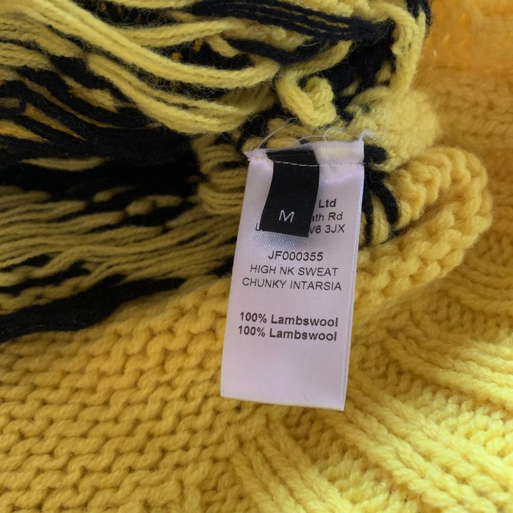 JOSEPH - Chunky Intarsia Turtleneck - Like New!! - Picture 10 of 11